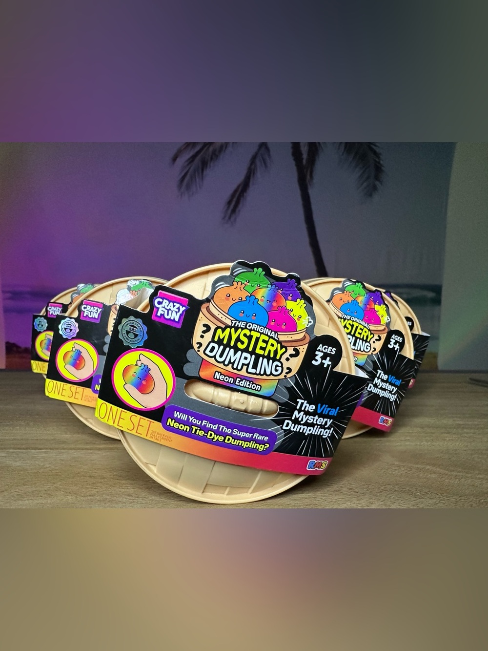 RMS Neon Tie-Dye Dumplings